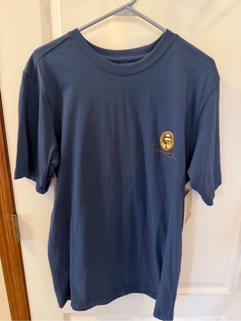 Panama Jack Navy Short Sleeve Tee with Gold Graphic - Picture 4 of 8